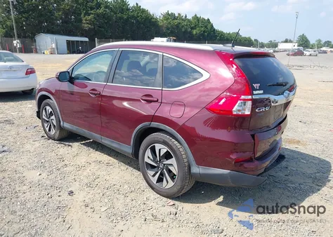 2015 Honda Cr-V Touring from USA, damaged, VIN 5J6RM3H94FL005803